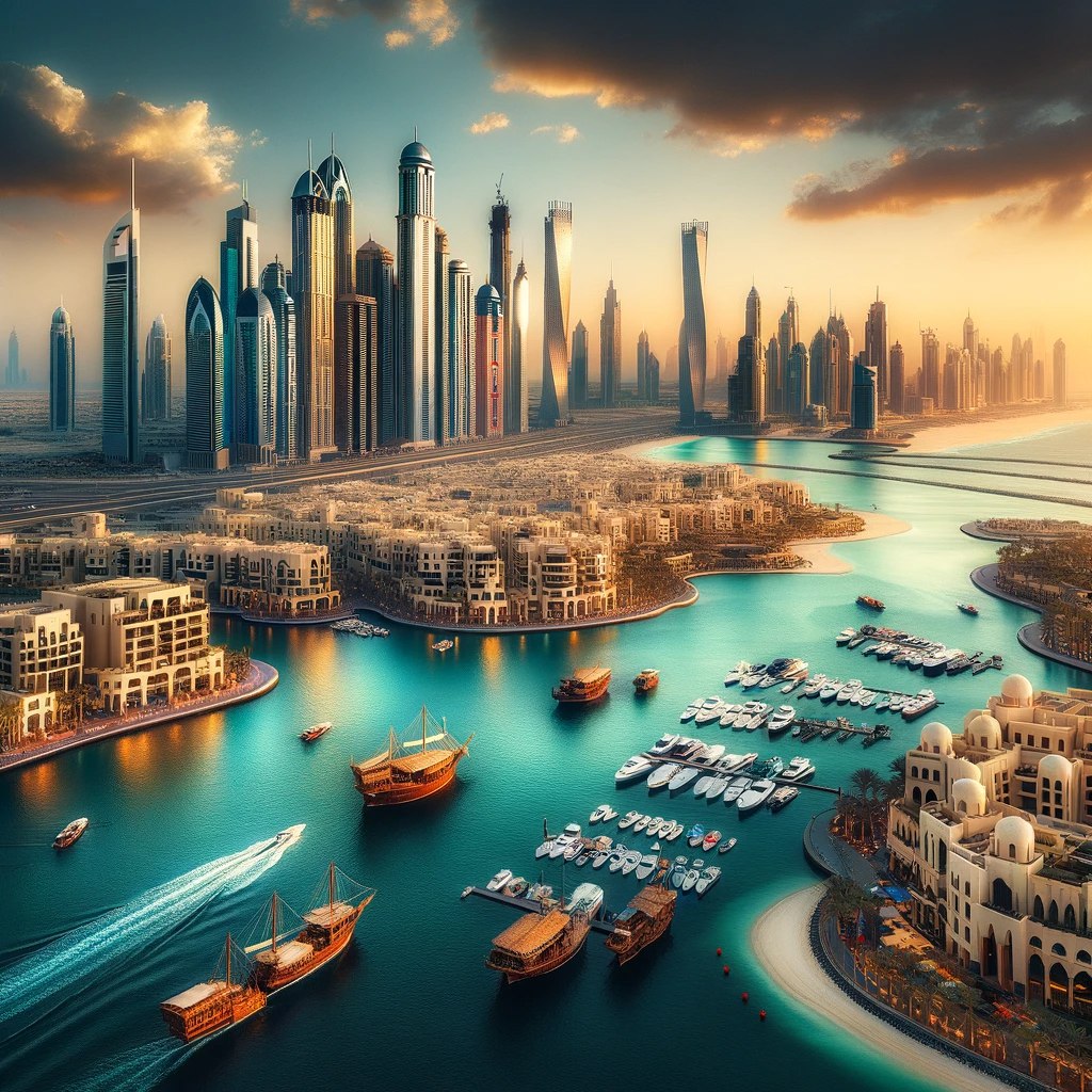 Dubai’s Waterfront Landscapes